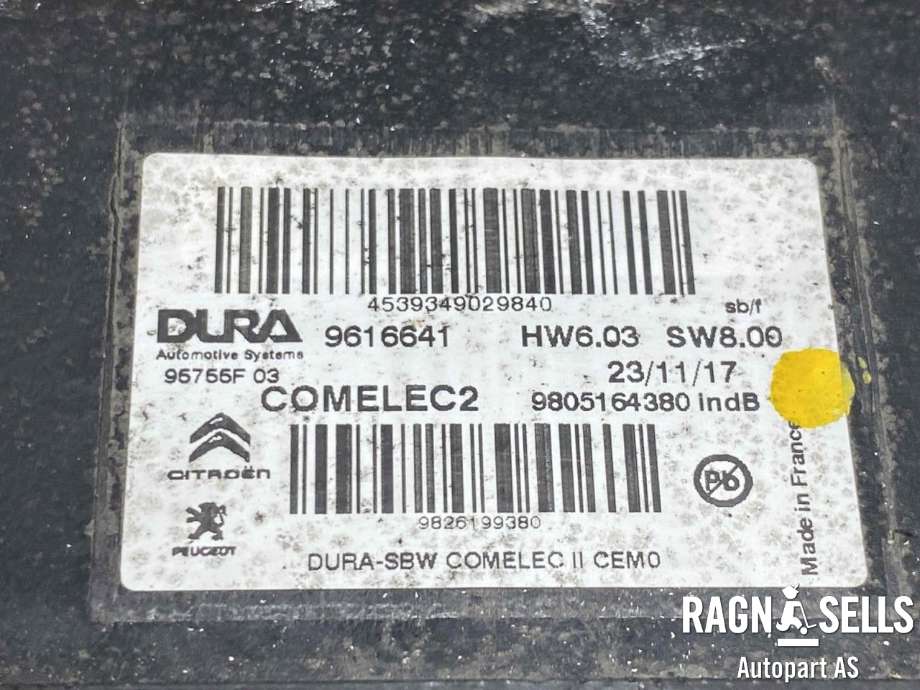 Styreenhet girkasse til Peugeot 5008 2017-->> (Type II)  (DURA|9805164380|9826199380|)