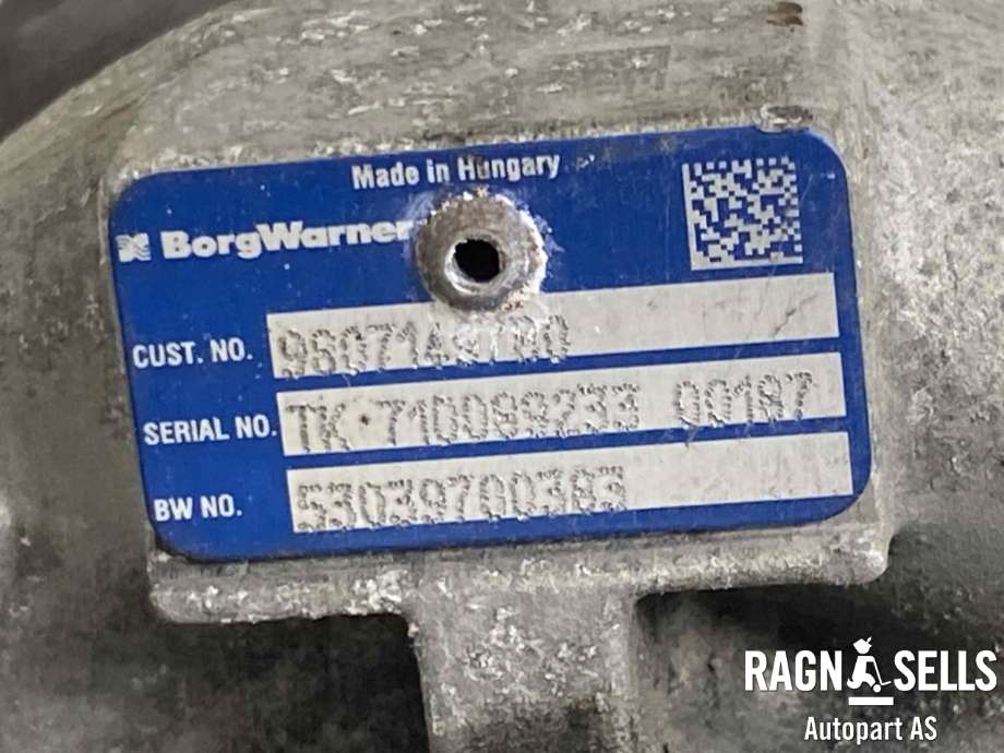 Turbo til Peugeot 5008 2017-->> (Type II) (9807149780|)