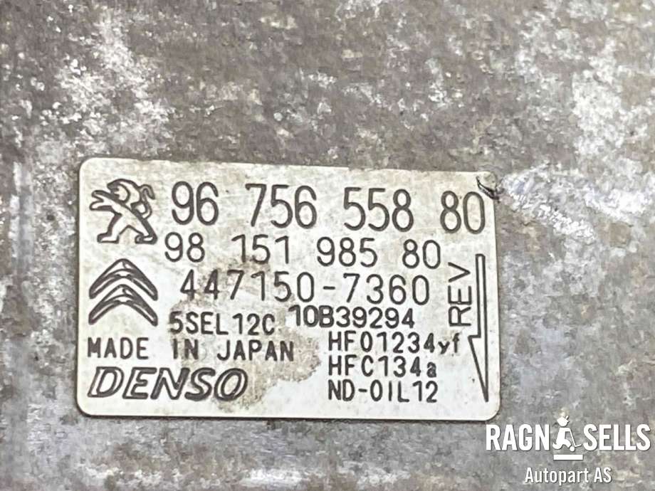 Aircondition kompressor til Opel Combo E 2019-->>  (96 756 558 80|)