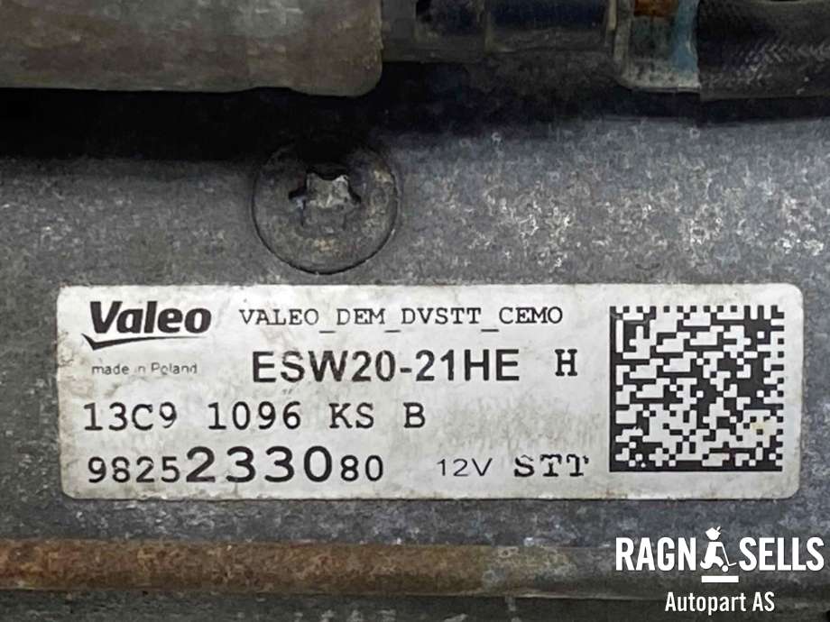 Starter diesel til Opel Combo E 2019-->>  (9825233080|)