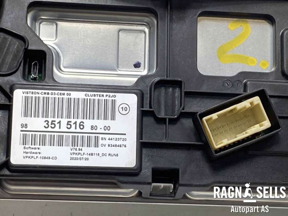 Instrumentpanel til Opel Corsa-e 2019-->>  (9835151680|)