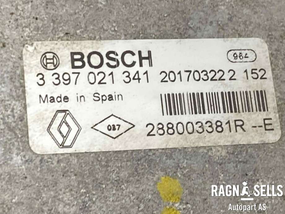 Viskermotor frontrute komplett m/overføring til Renault Zoe 2013-2019 (Fase 1)  (7701066449|8200409692|)