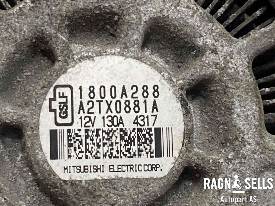 Dynamo til Mitsubishi Outlander 2012-2015 (Type III, Fase 1)  (A2TX0881A|1800A288|)
