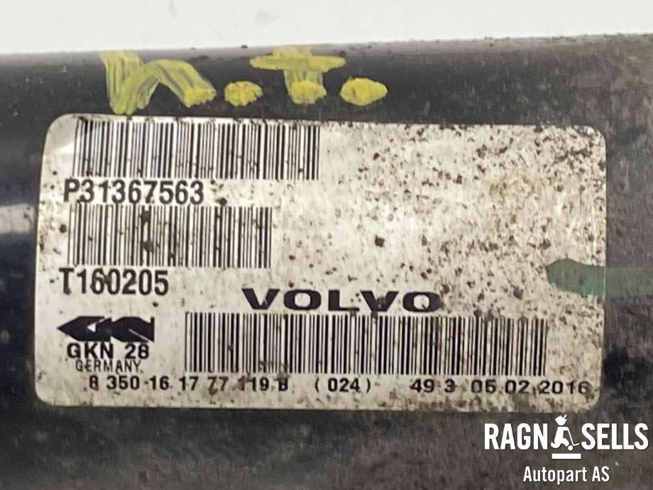 Drivaksel høyre foran, diesel/automat til Volvo XC60 2014-2017 (Type I, Fase 2)