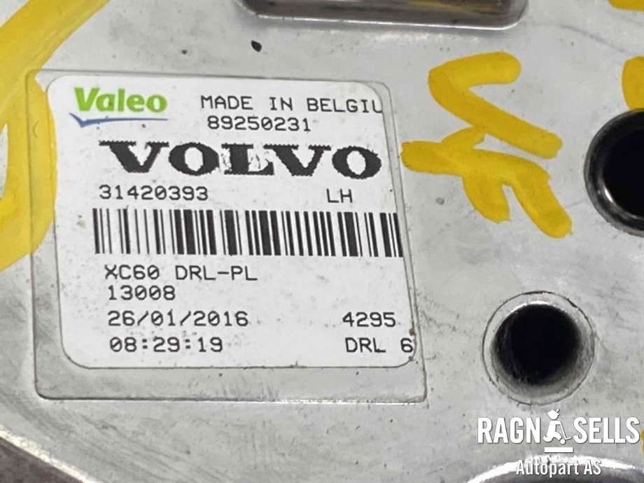 Tåkelykt venstre foran til Volvo XC60 2014-2017 (Type I, Fase 2)