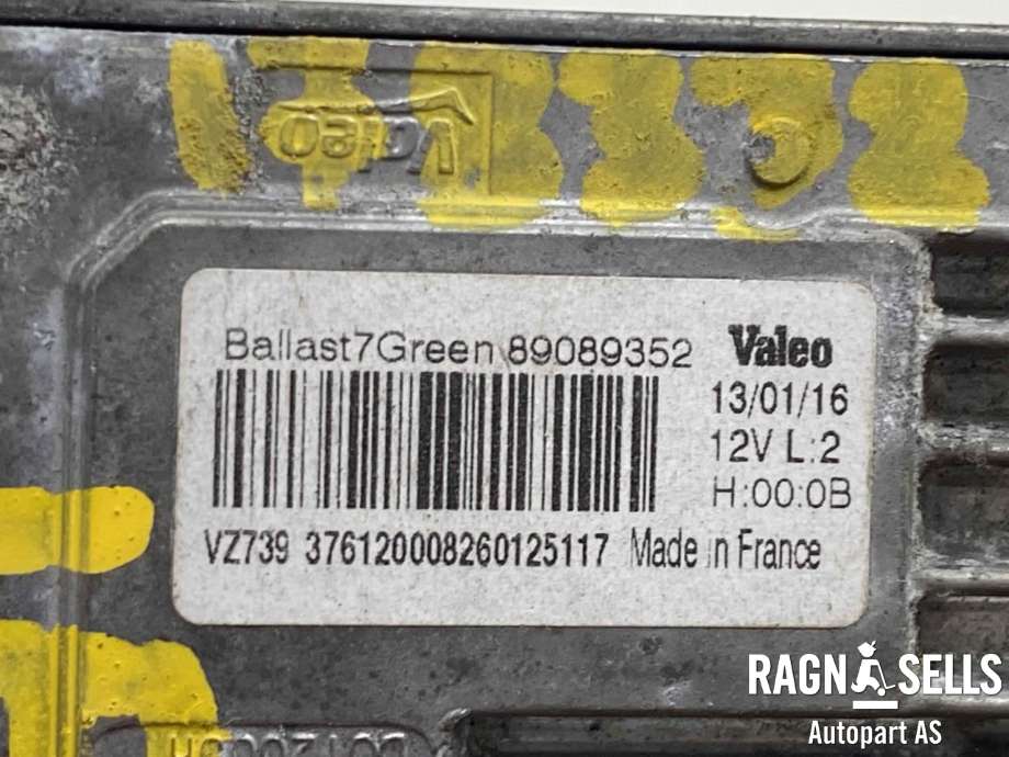 Styreenhet xenon/ballast til Volvo XC60 2014-2017 (Type I, Fase 2)  