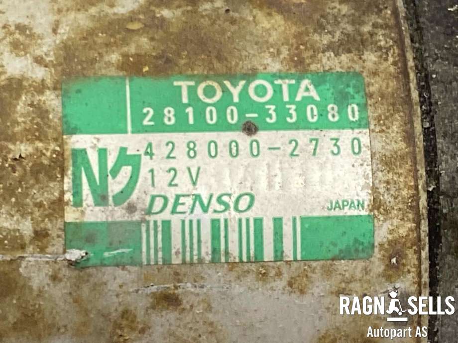 Starter diesel til Toyota Corolla 2002-2007