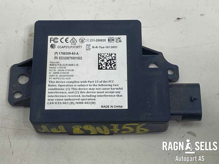 Styreenhet bluetooth til Tesla Model 3 2024-->> (Fase 2) (175830950A|)