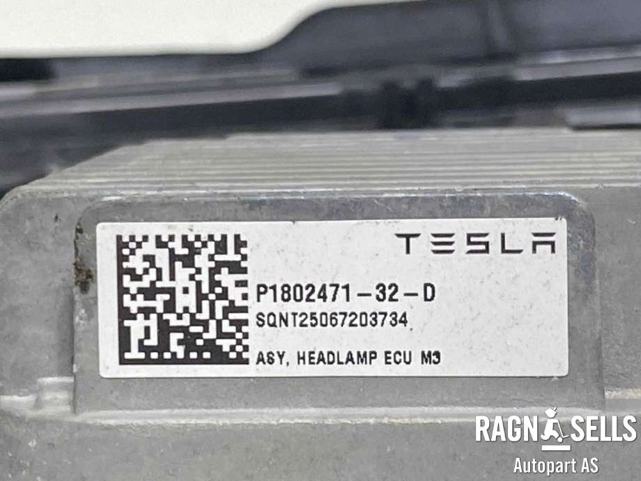 Frontlykt høyre full-LED til Tesla Model 3 2024-->> (Fase 2) (1760889-99-C|1760889-00-E|1760889-00-F)