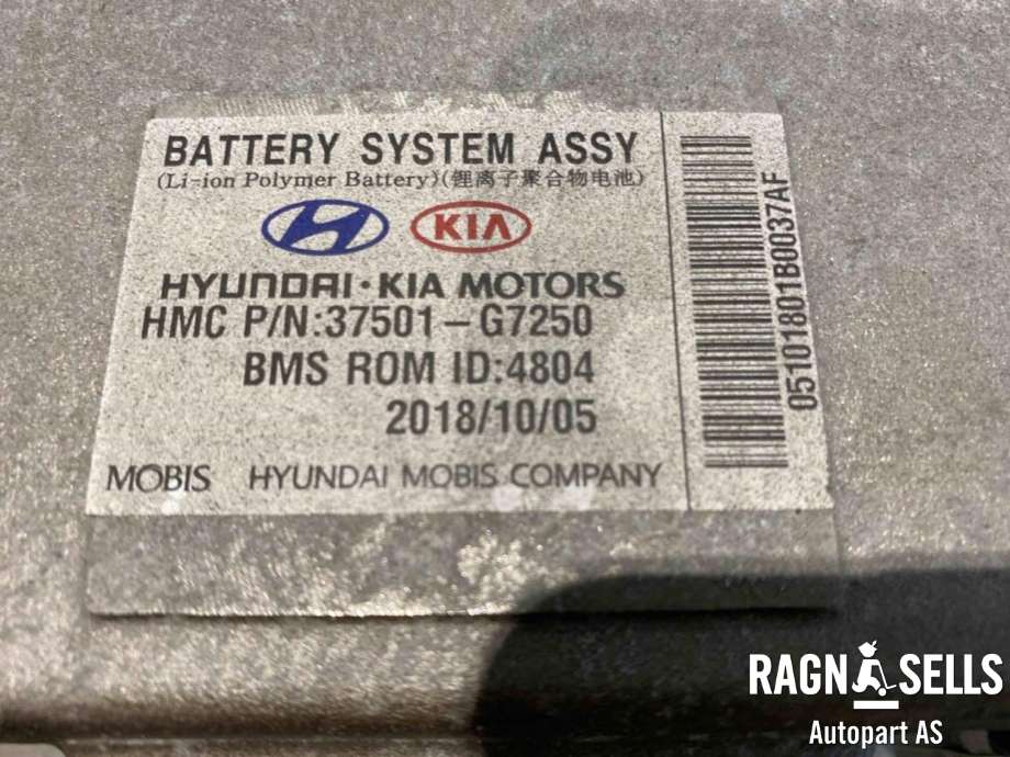 Batteripakke elbil til Hyundai Ioniq Electric 2019-->> (Fase 2)  