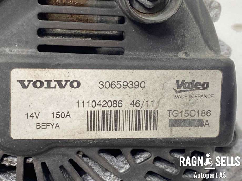 Dynamo diesel til Volvo V70 2007-2013 (Type III, Fase 1)  (30667787| 30658085| 30667894|36012358|0124525060| 36050263|8603262|8603263)