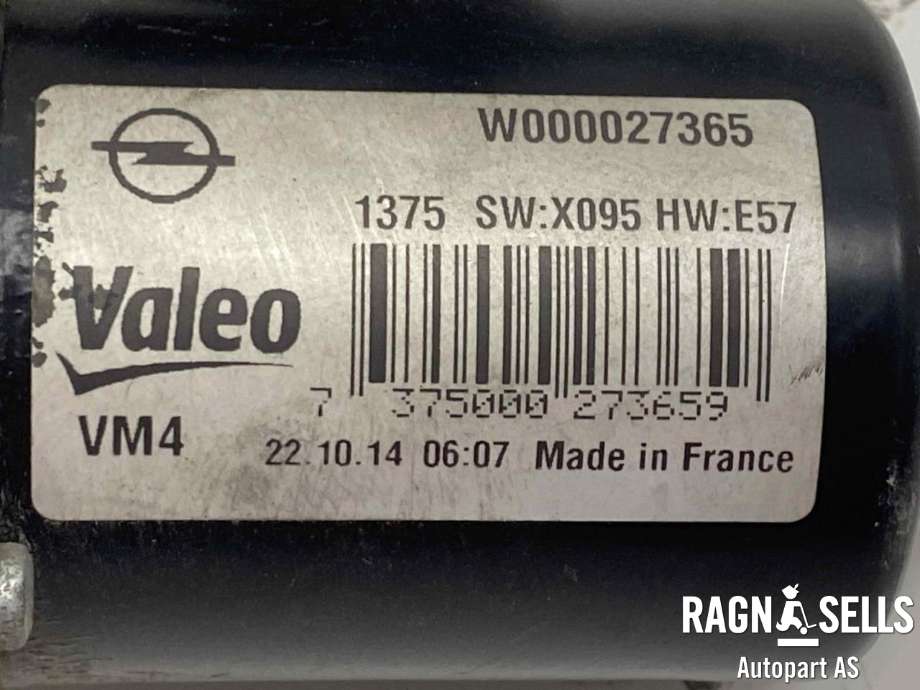 Viskermotor foran høyre til Opel Zafira Tourer 2012-2018  (0390248197|42674731|1137328930)