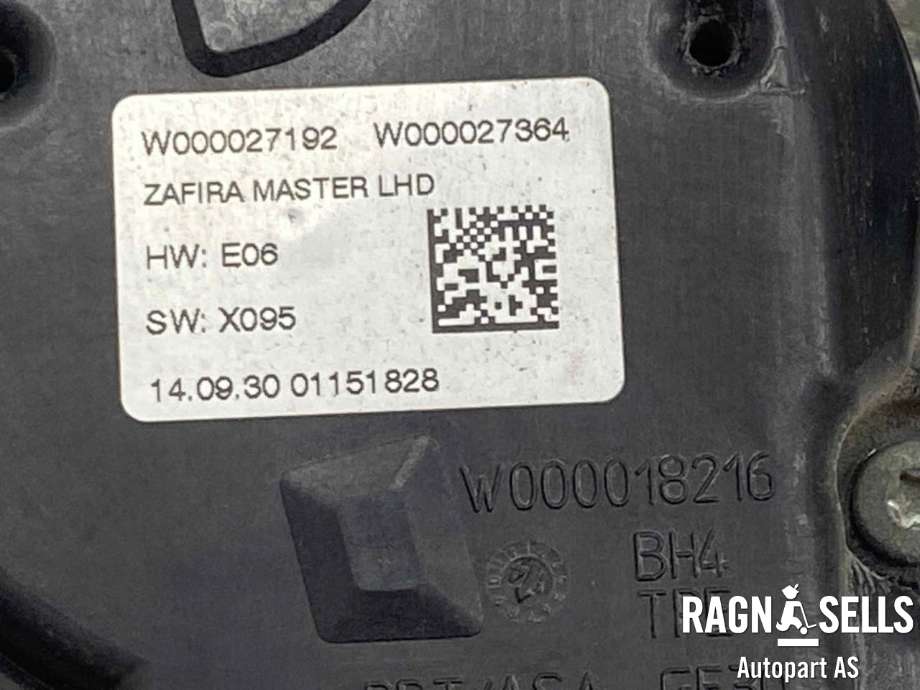 Viskermotor foran venstre til Opel Zafira Tourer 2012-2018  (42549092|42619154|42532745| 42674730|)
