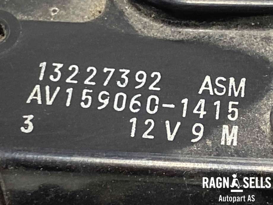Viskermotor frontrute komplett m/overføring til Opel Insignia A 2009-2014  