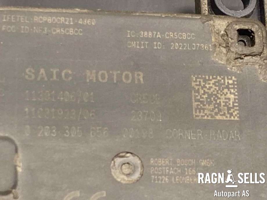 Sensor radar til MG MG4 2022-->> (SAIC|11391406|)