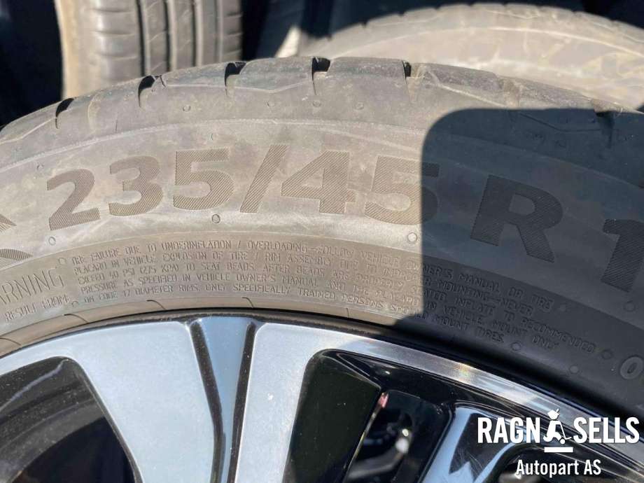 Hjulsett aluminium sommer til Honda Civic 2017-->> (Type X)  (|17 " SOMMERDEKK)