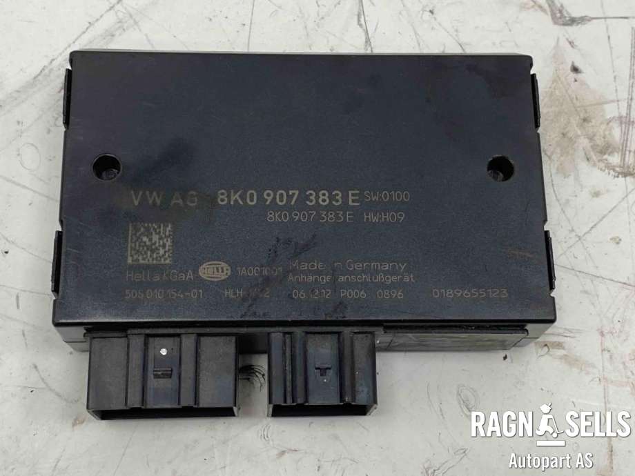 Styreenhet hengerfeste til Audi A4, 2007-2014 (Type IV) (B8) (B8) 
