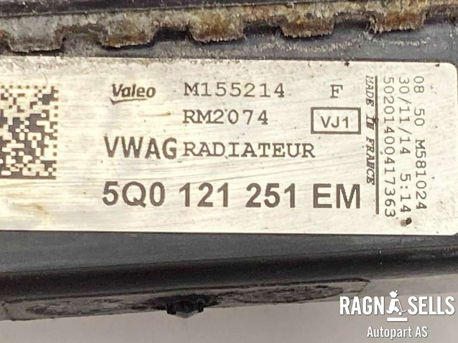 Radiatorpakke til VW Passat 2015-2019 (Fase 1) (B8) (B8) 