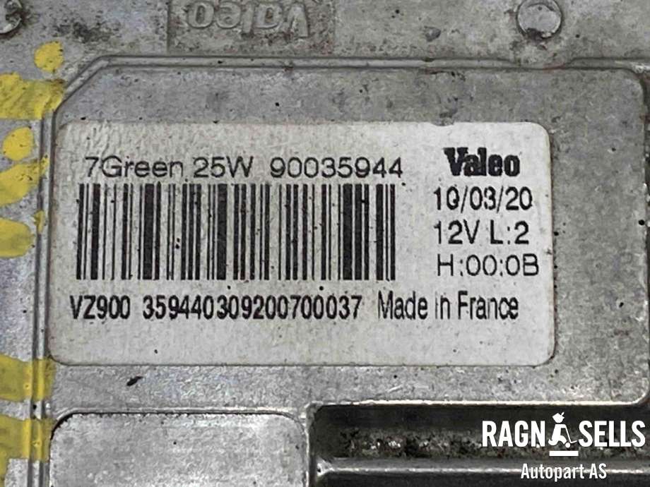 Styreenhet xenon/ballast til Toyota Proace 2016-->> (Type II)  (90035944|359440309200700037|200212-ALSI12-C31309)