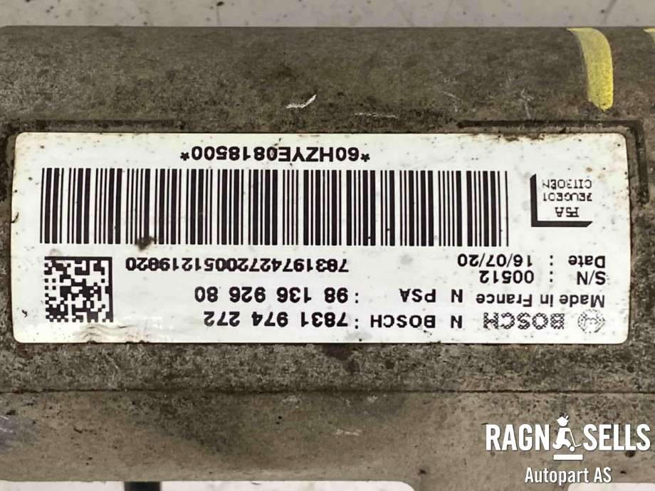 Tannstang til Toyota Proace 2016-->> (Type II)