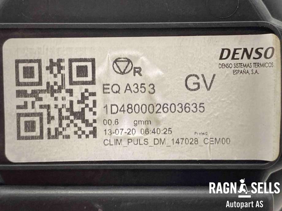 Varmeapparat motor til Toyota Proace 2016-->> (Type II)  