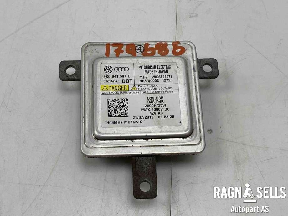 Styreenhet xenon/ballast til VW Golf VII, 2012-2017 (Fase 1) (8K0.941.597E)
