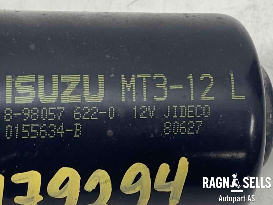 Viskermotor frontrute til Isuzu D-Max 2007-2012 (Type I)