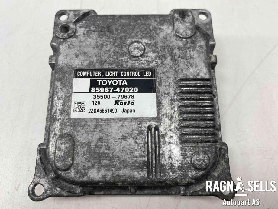 Styreenhet LED til Toyota Prius +7, 2012-2020 (Type III) (stasjonsvogn) (stasjonsvogn)
