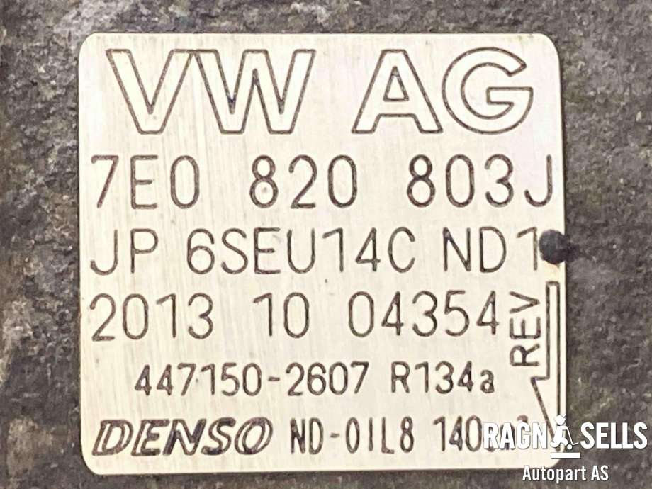 Aircondition kompressor til VW Amarok 2010-2016 (Type I, Fase 1) (7E0 820 803 J|)