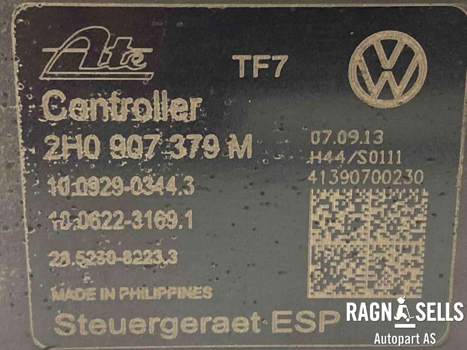ABS sentral til VW Amarok 2010-2016 (Type I, Fase 1)  (2H0 614 517 H|)