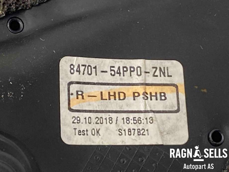 Speil høyre til Suzuki Vitara, 2015-->> (Type IV)