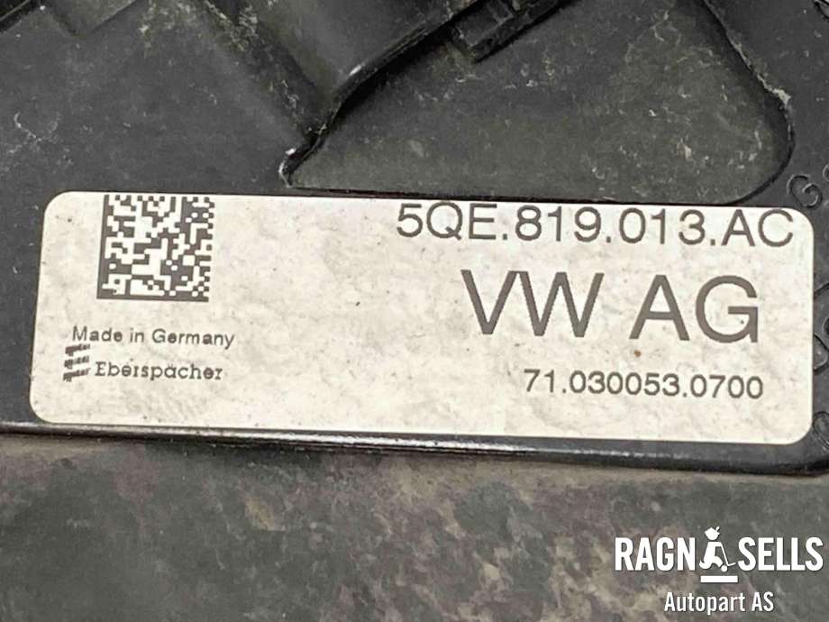 Varmeapparat PTC-heater til VW e-Golf 2014-2017 (Fase 1)