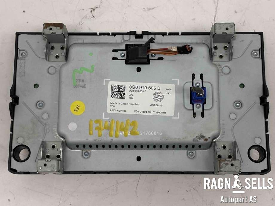 Bilstereo navigasjon skjerm til VW Golf VII 2012-2017 (Fase 1)