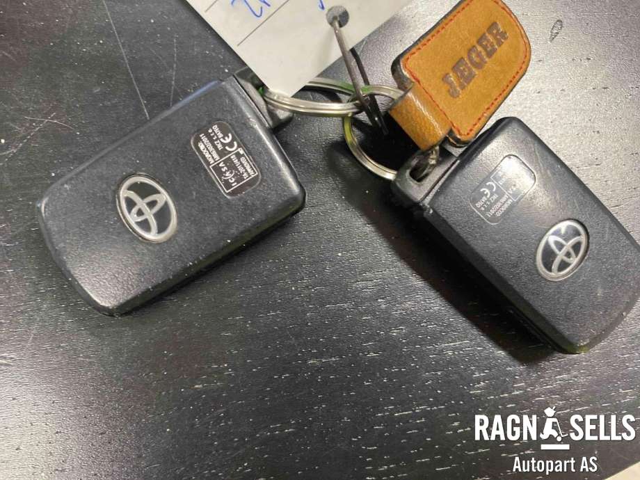 Nøkkel til Toyota Auris 2015-2019 (Type II, Fase 2)  