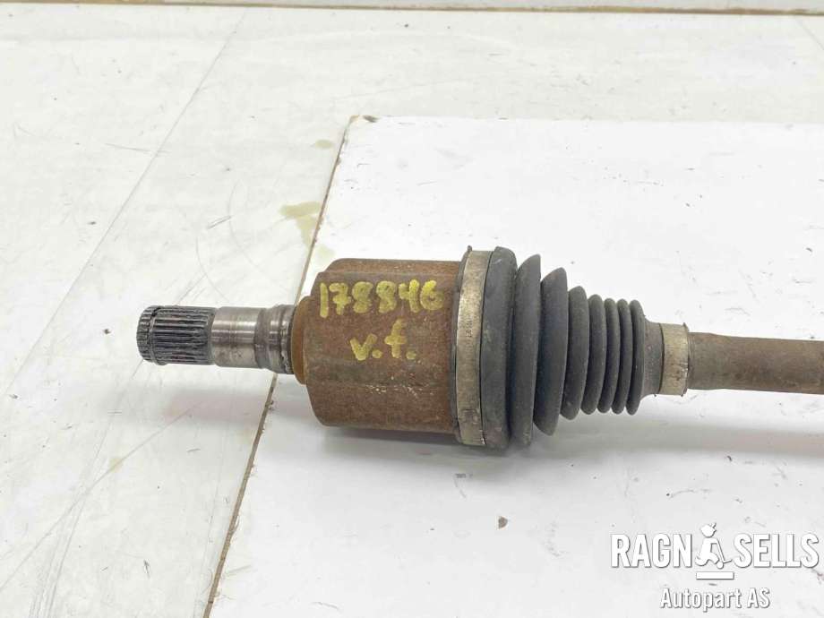 Drivaksel venstre foran, diesel/automat til Volvo V60 2010-2013 (Type I, Fase 1)  (31437934|36010126|)