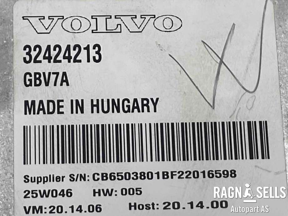 Styreenhet parkering til Volvo XC90 2015-2025 (Type II)  (32424213|)