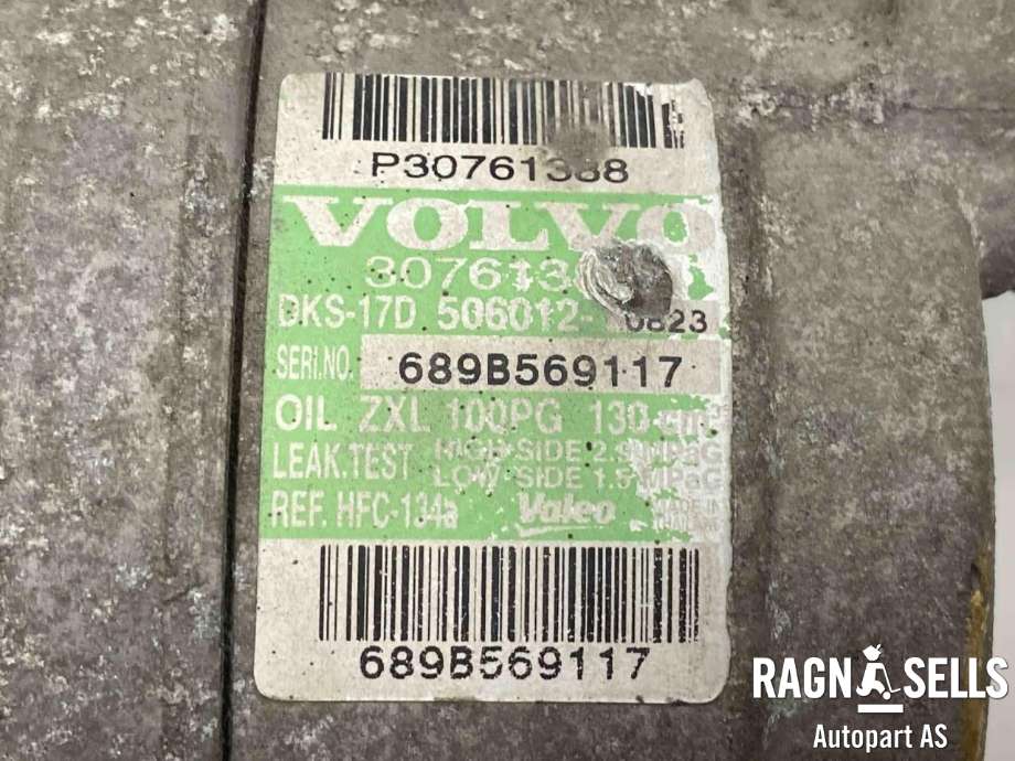 Aircondition kompressor til Volvo XC90 2002-2006 (Type I, Fase 1)  (30761388|689B560195|)