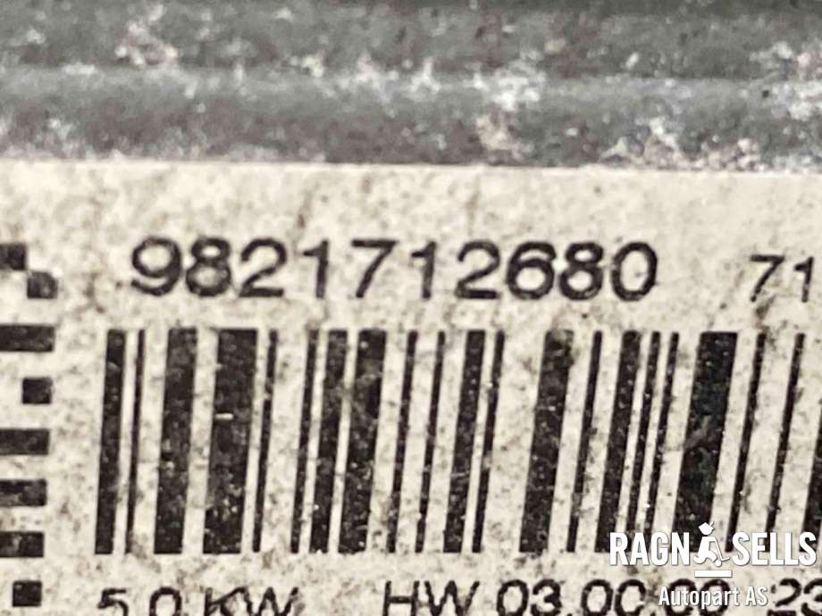Varmeapparat PTC-heater til Toyota Proace City 2020-->>  (9821712680|)
