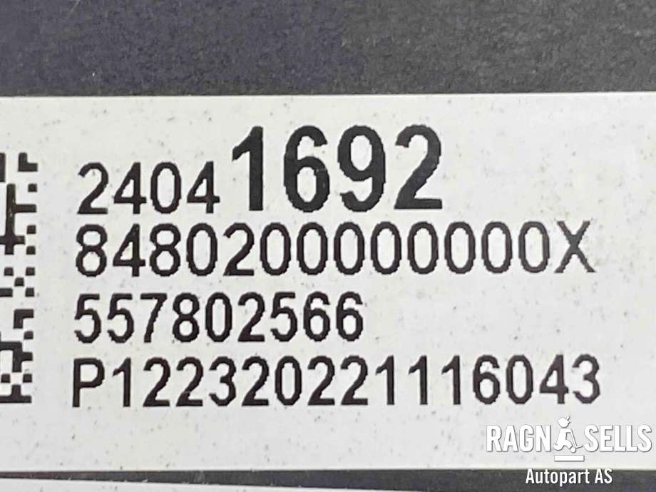 Batterilader inntak/luke til Opel Ampera-e 2017-->> (Type II)  (24041692|)