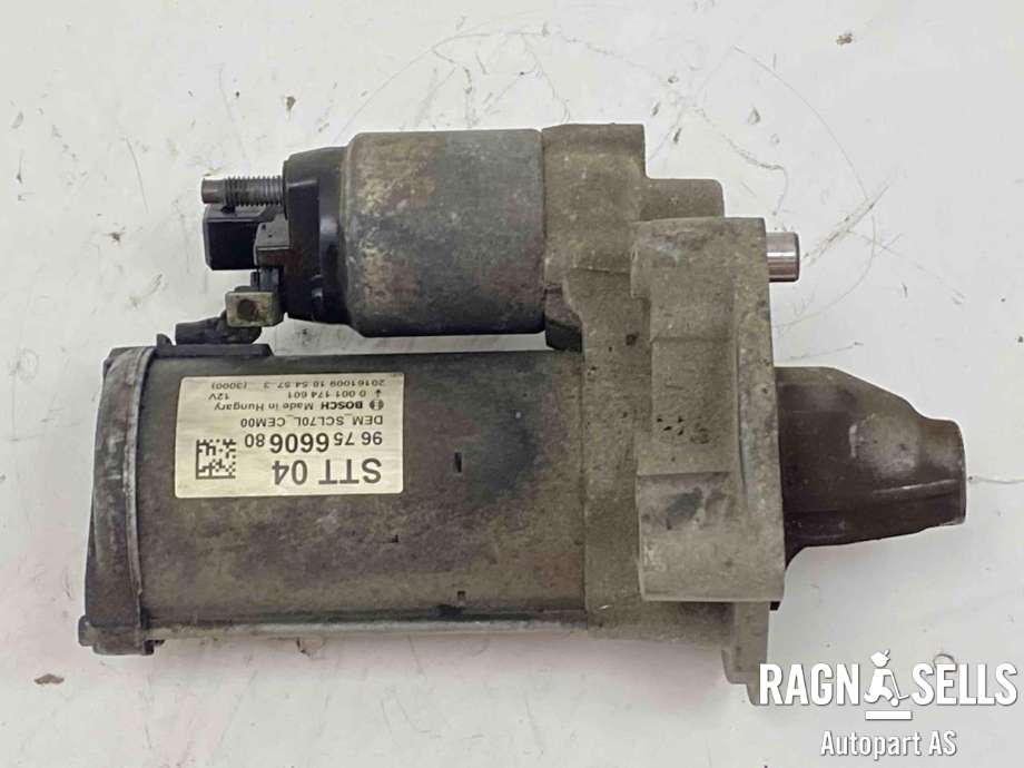 Starter diesel til Peugeot Partner 2015-2019 (Type II, Fase 2) (9675660680|96 756 606 80|0001174601)