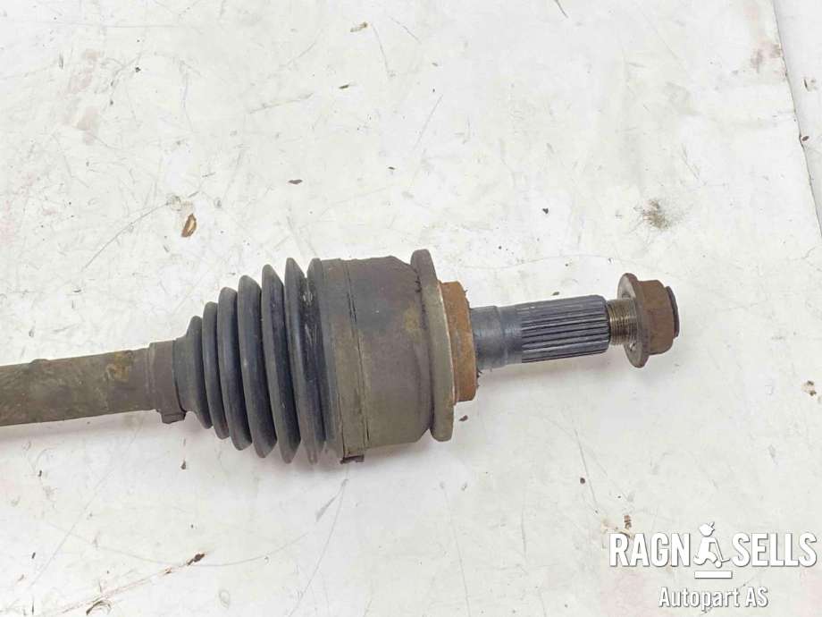 Drivaksel høyre foran, diesel/automat til Ford Ranger / Ranger Raptor 2015-2022  (JX67-3B436-HAD|JX67-3B436-HAF)