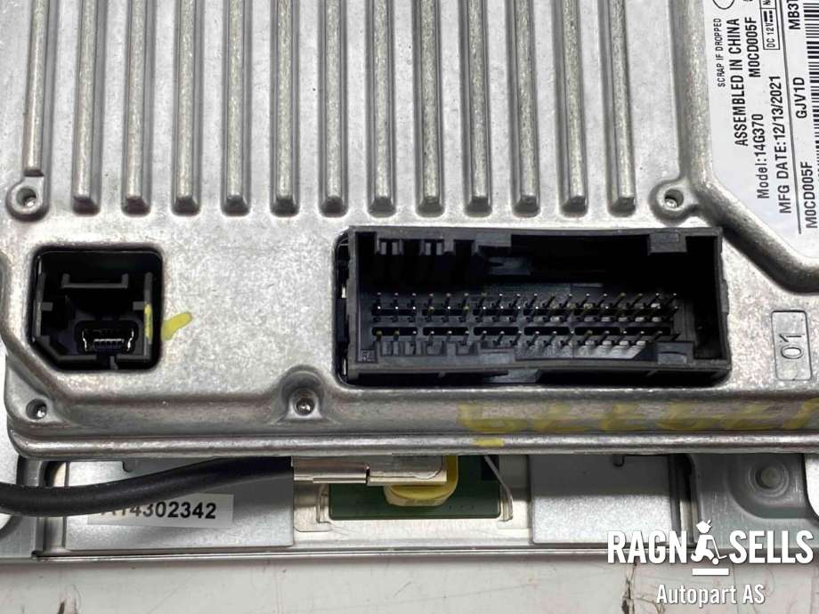 Bilstereo navigasjon skjerm til Ford Ranger / Ranger Raptor 2015-2022  