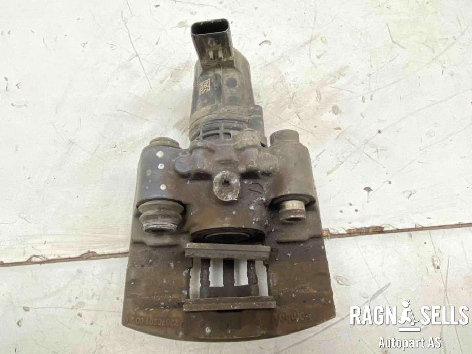 Bremsecaliper høyre bak, elektrisk til Tesla Model S 2013-2016 (Fase 1)  (1044628-00-B|1044628-00-A|)