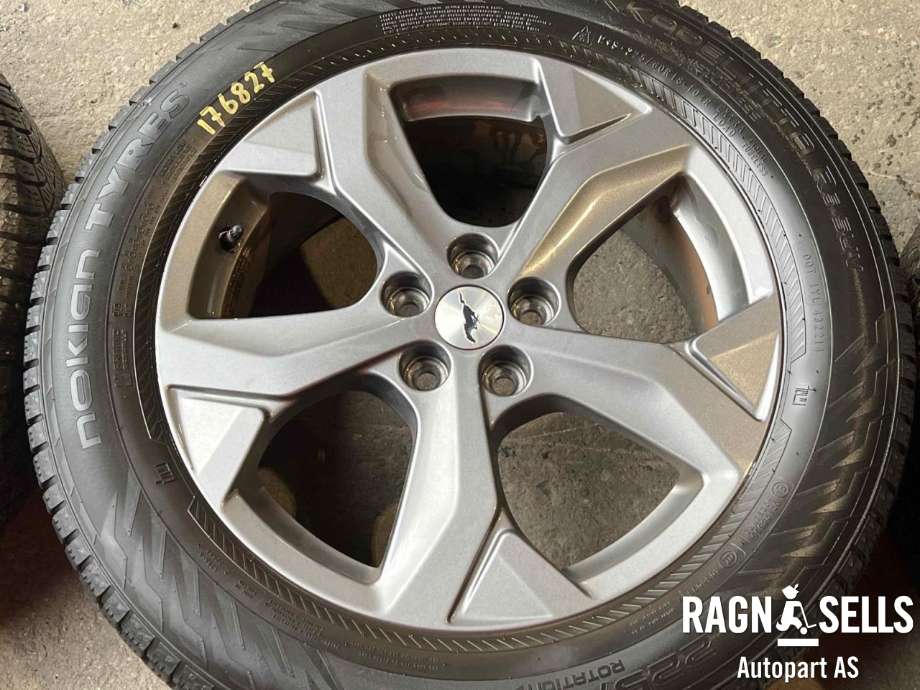 Hjulsett aluminium vinter til Ford Mustang Mach-e 2020-->>  (NOKIAN|5X108/ET47|5/63|4|225/60R18|)