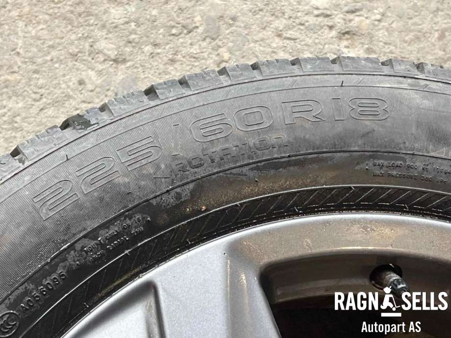 Hjulsett aluminium vinter til Ford Mustang Mach-e 2020-->>  (NOKIAN|5X108/ET47|5/63|4|225/60R18|)