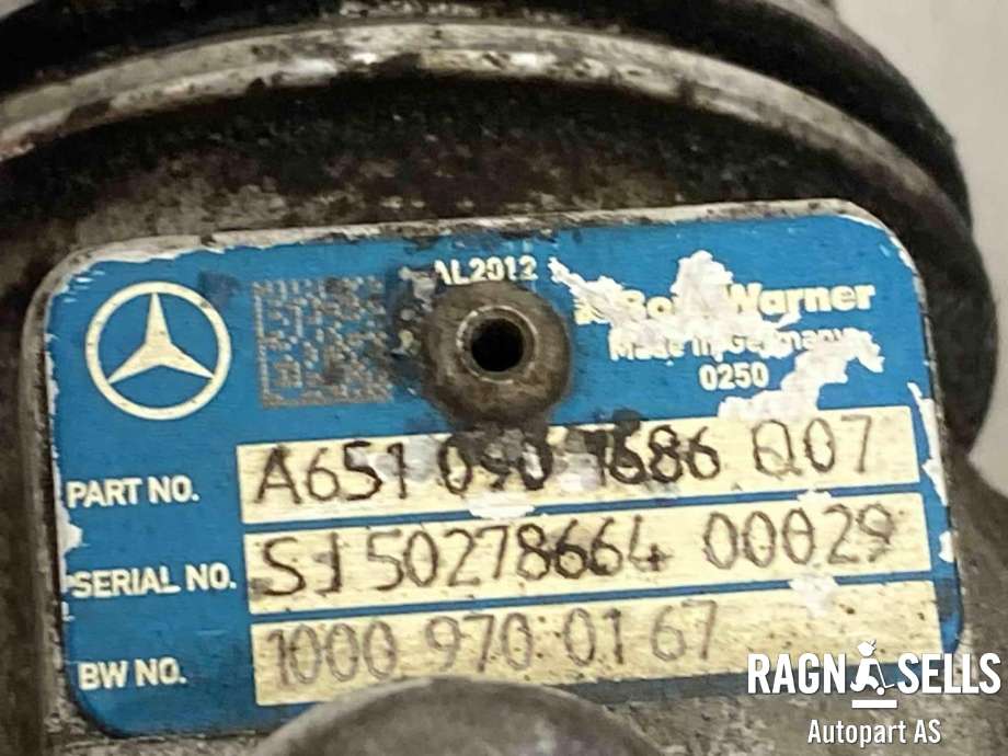 Turbo til Mercedes V-Klasse 2014-->> (W447) (W447) 