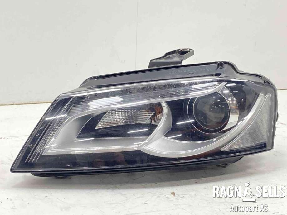 Frontlykt venstre xenon til Audi A3, 2009-2012 (Type II, Fase 2)  