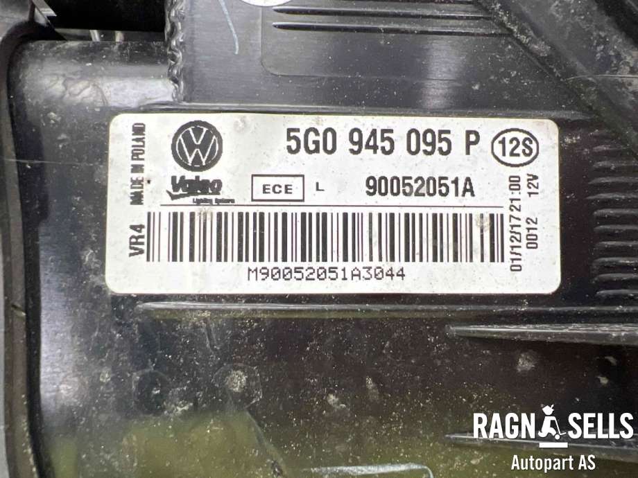 Baklykt venstre ytre til VW Golf VII 2012-2017 (Fase 1)  