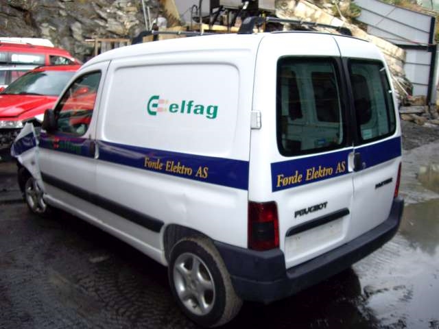Peugeot Partner 1996-2002 (Type I, Fase 1) , Motorkode: 4 CYL DIES, Girkassekode: 