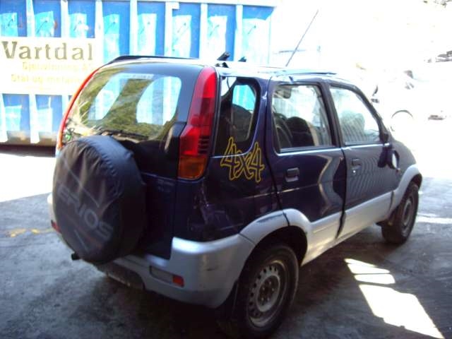Daihatsu Terios 1998-2000 , Motorkode: 4 CYL INSP, Girkassekode: 